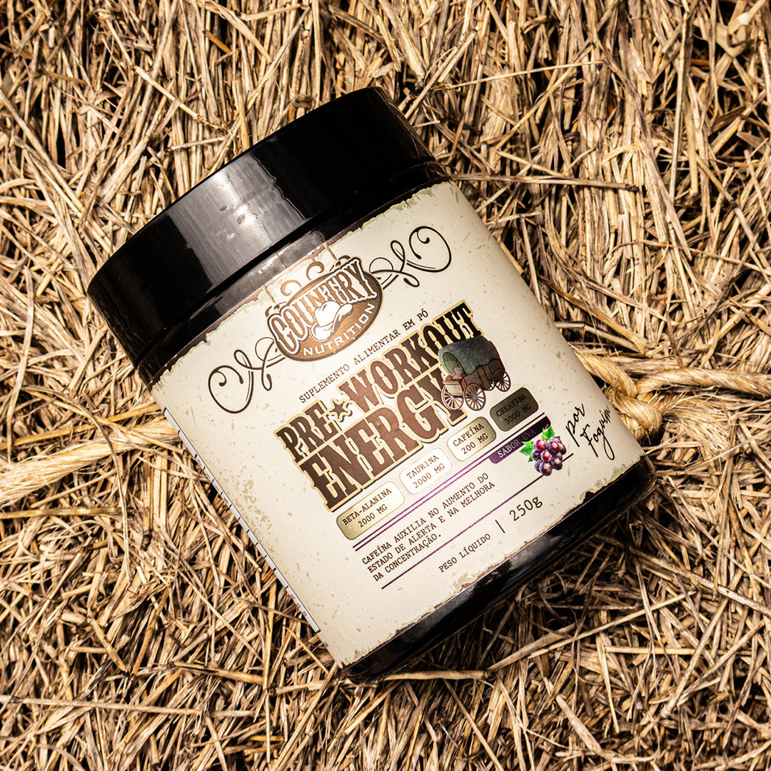 Pré-Treino Sabor Uva – Modo Bruto e Energia Firme 250g