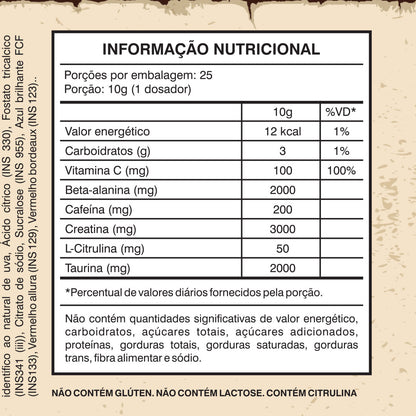 Whey Protein + Creatina + Pre Treino