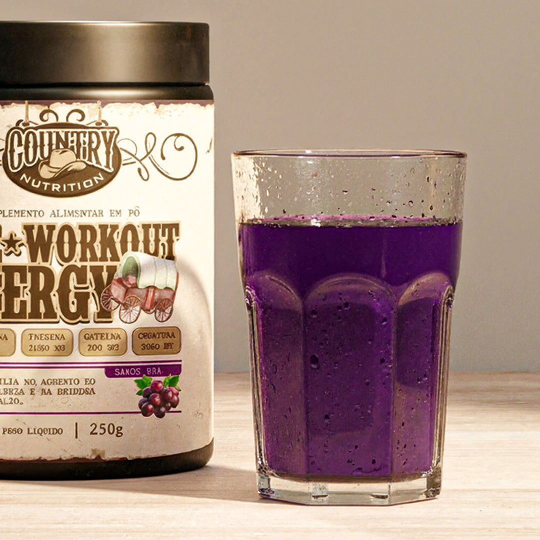 Pré-Treino Sabor Uva – Modo Bruto e Energia Firme 250g
