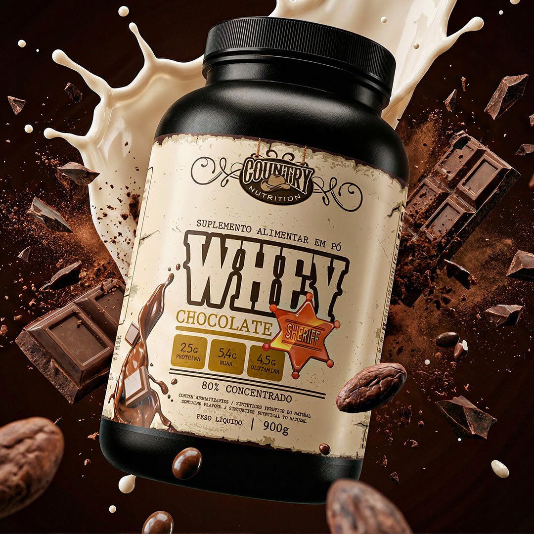 Whey Protein Sheriff Chocolate – 900g